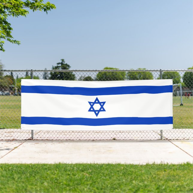 Israel-Flagge Banner (InSitu)