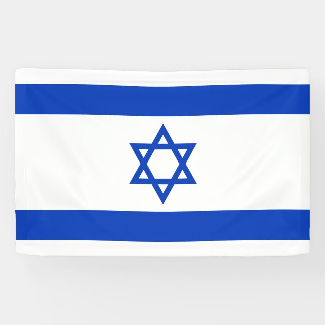 Israel-Flagge Banner (Horizontal)