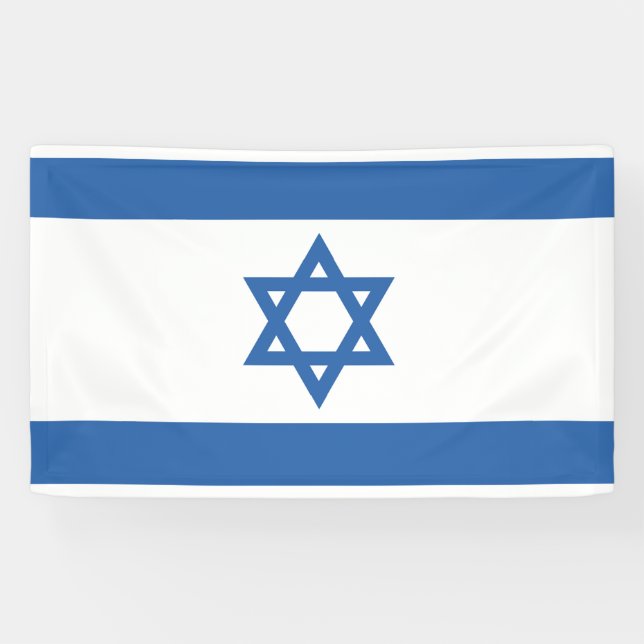 Israel-Flagge Banner (Horizontal)