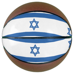 Israel-Flagge Basketball