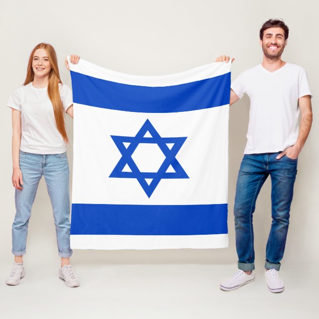 Israel-Flagge blauer Star von David Fleecedecke (Beispiel)