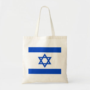 Israel-Flagge blauer Star von David Tragetasche