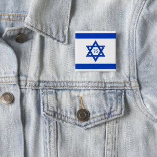 Israel-Flagge Button