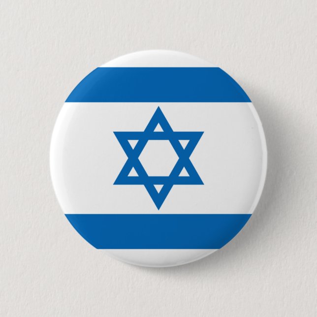 Israel-Flagge Button (Vorderseite)