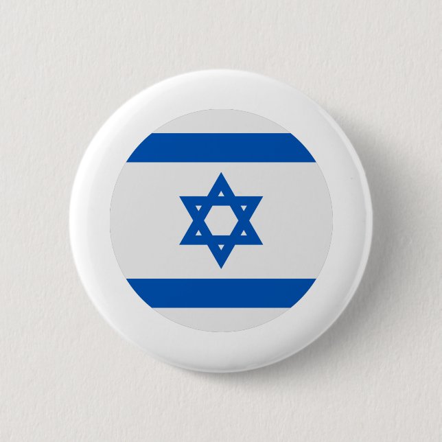 Israel-Flagge Button (Vorderseite)
