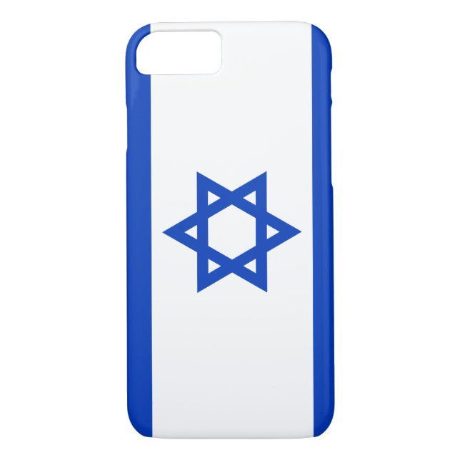Israel-Flagge Case-Mate iPhone Hülle (Rückseite)