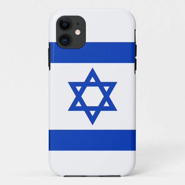 Israel-Flagge Case-Mate iPhone Hülle (Rückseite)