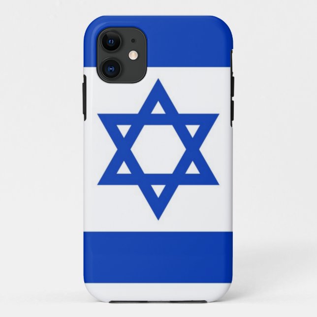 Israel-Flagge Case-Mate iPhone Hülle (Rückseite)