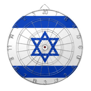 Israel-Flagge Dartscheibe