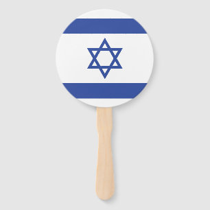 Israel-Flagge: Davidstern, Judentum, jüdisch, Zion Fächer