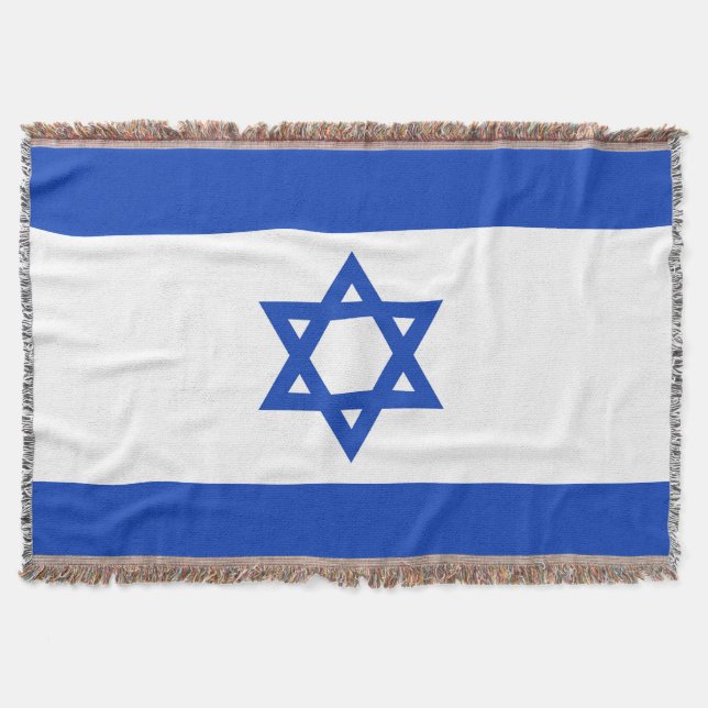 Israel-Flagge Decke (Vorderseite)