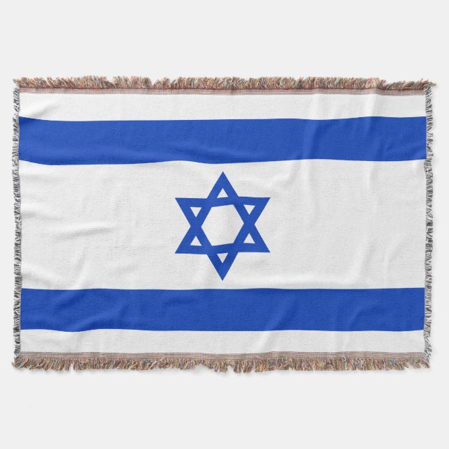 Israel-Flagge Decke (Vorderseite)