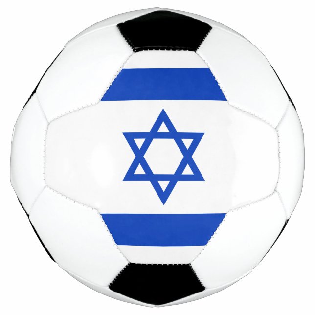 Israel-Flagge Fußball (Vorderseite)