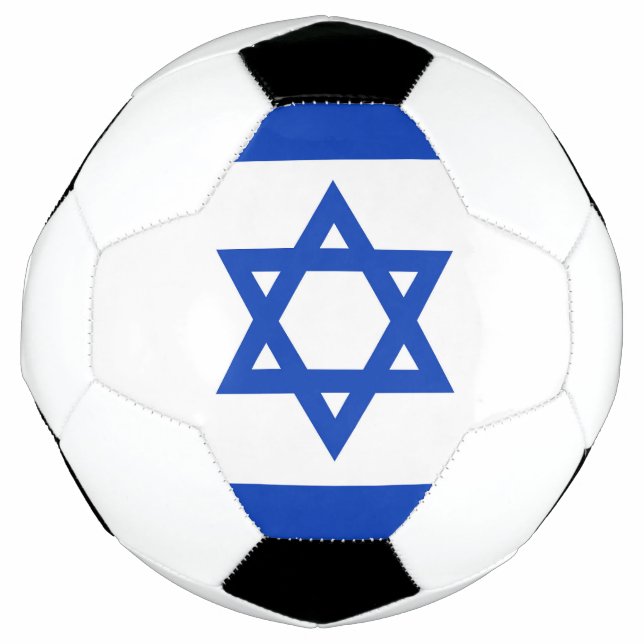 Israel-Flagge Fußball (Vorderseite)