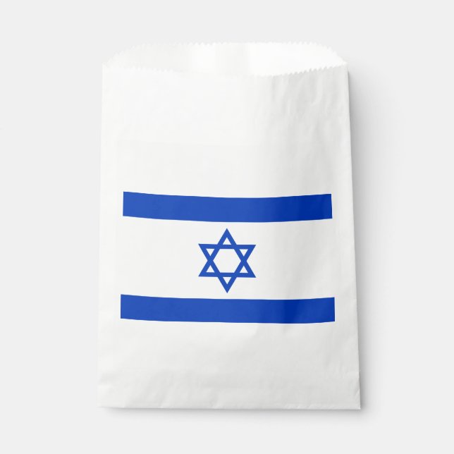 Israel-Flagge Geschenktütchen (Vorderseite)