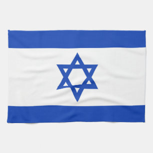 Israel-Flagge Geschirrtuch