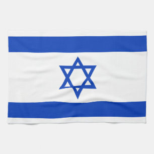 Israel-Flagge Geschirrtuch