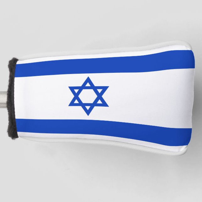 Israel-Flagge Golf Headcover (Vorderseite)