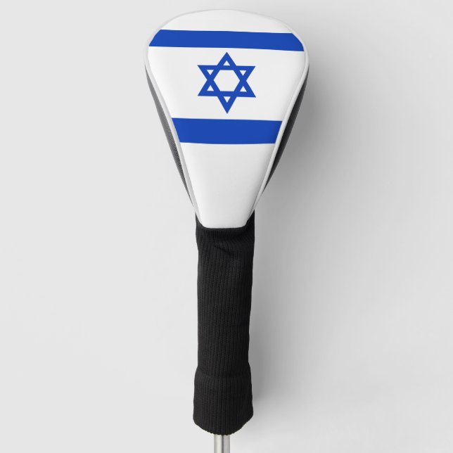 Israel-Flagge Golf Headcover (Vorderseite)