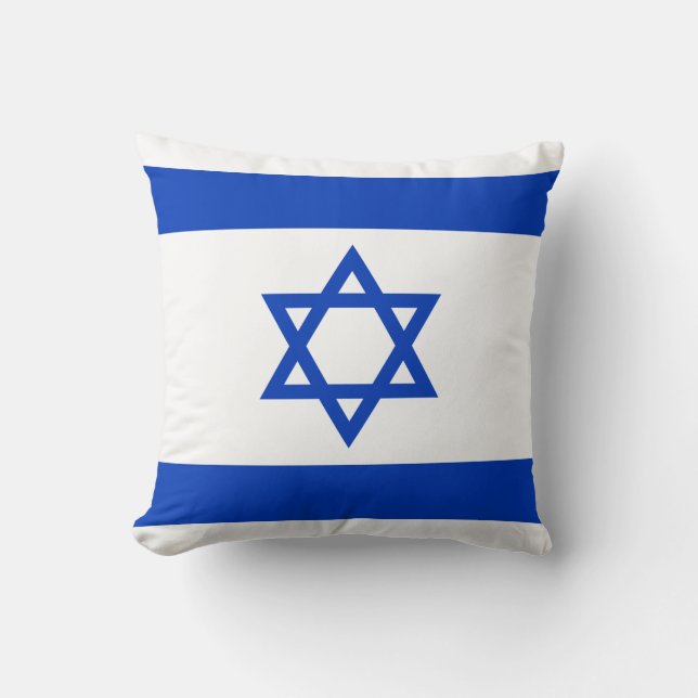 Israel-Flagge Kissen (Vorderseite)
