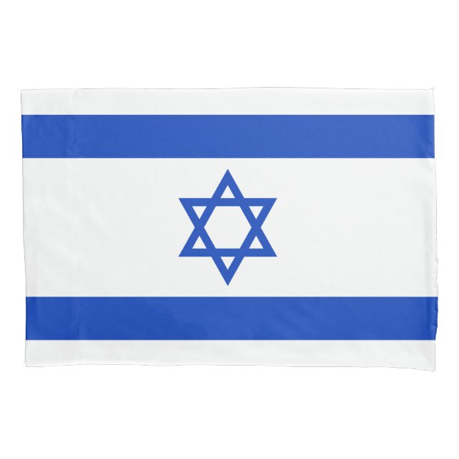 Israel-Flagge Kissenbezug (Vorderseite)