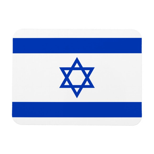 Israel-Flagge Magnet (Horizontal)