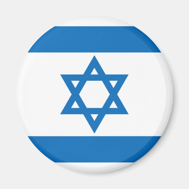 Israel-Flagge Magnet (Vorne)