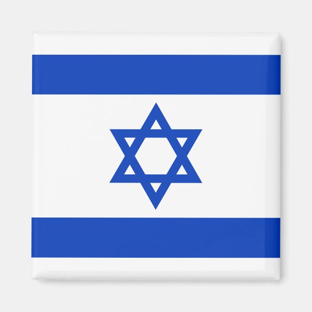 Israel-Flagge Magnet (Vorne)