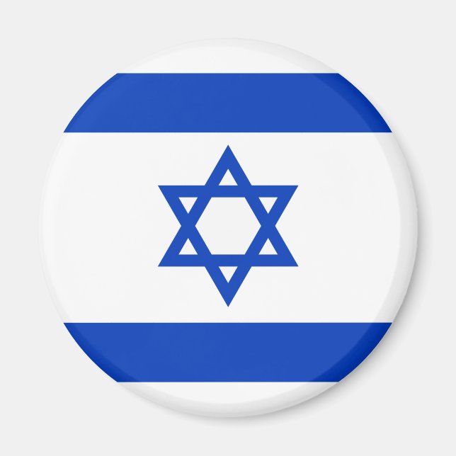 Israel-Flagge Magnet (Vorne)