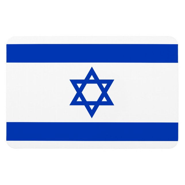 Israel-Flagge Magnet (Horizontal)