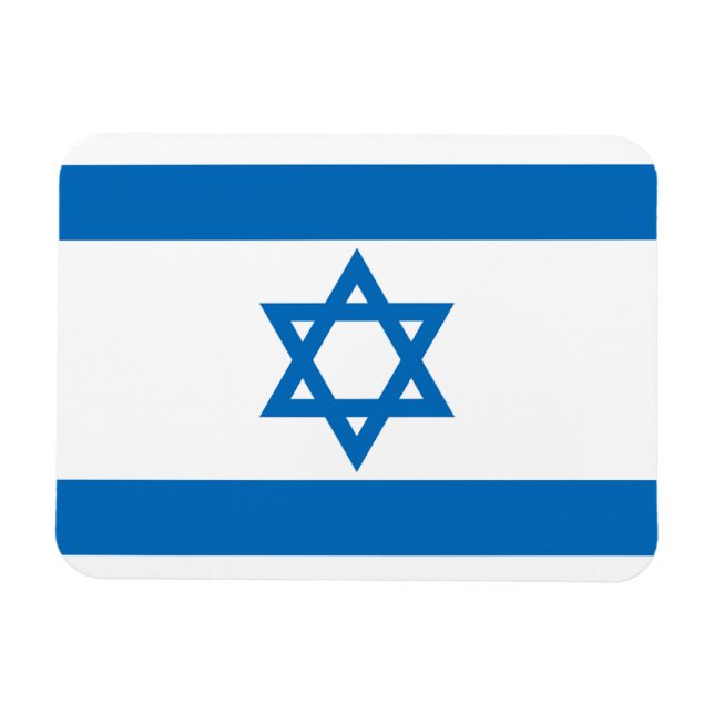 Israel-Flagge Magnet (Horizontal)