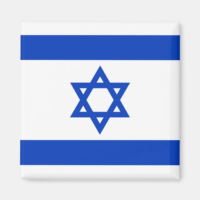 Israel-Flagge Magnet (Vorne)