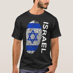 Israel Flagge Mannschafts-Trikot-Ärmel-Shirt T-Shirt