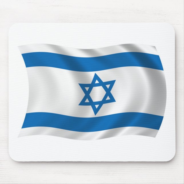 Israel-Flagge-Mauspad Mousepad (Vorne)