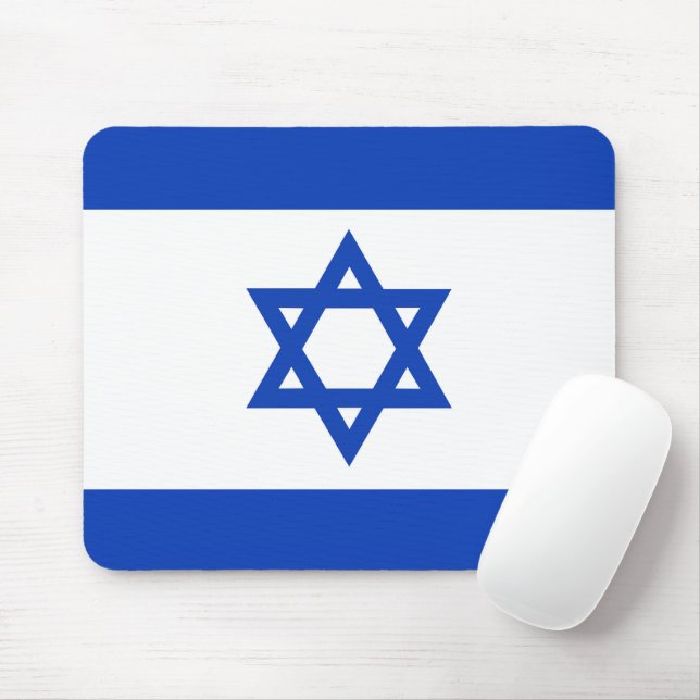 Israel-Flagge Mousepad (Mit Mouse)