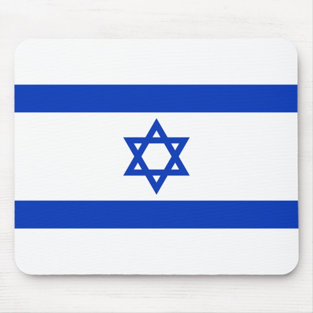 Israel-Flagge Mousepad (Vorne)