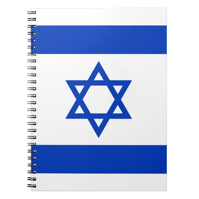 Israel-Flagge Notizblock (Vorderseite)