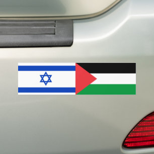 Israel Flagge Palästina Flag Frieden Autoaufkleber