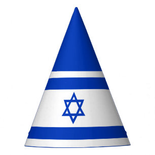 Israel-Flagge Partyhütchen