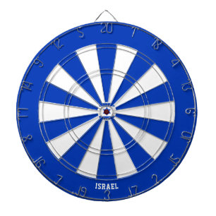 Israel-Flagge Patriot's Bullseye Dartscheibe