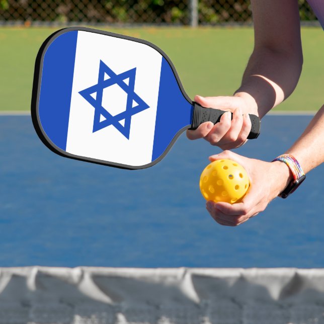 Israel-Flagge Pickleball Schläger (InSitu)