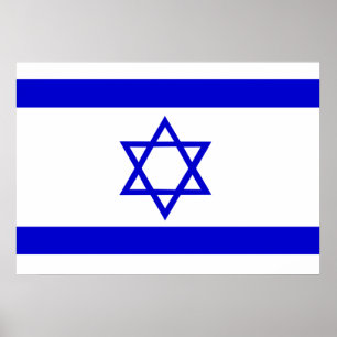 Israel-Flagge Poster