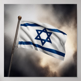 Israel-Flagge Poster
