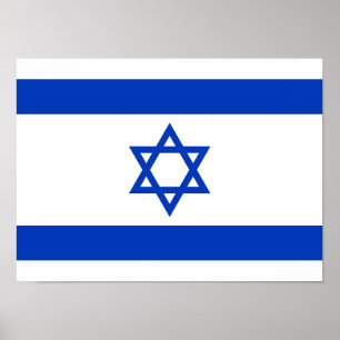 Israel-Flagge Poster