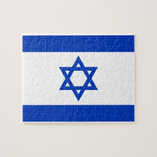 Israel-Flagge Puzzle