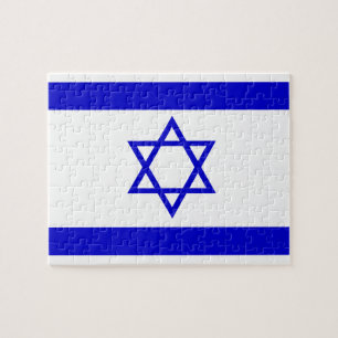 Israel-Flagge Puzzle