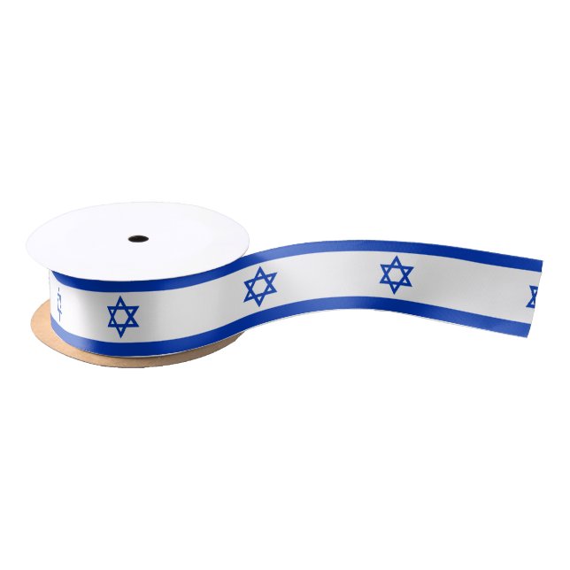 Israel-Flagge Satinband (Spule)