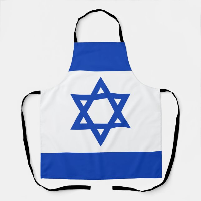 Israel-Flagge Schürze (Vorderseite)