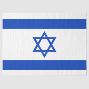 Israel-Flagge Seidenpapier