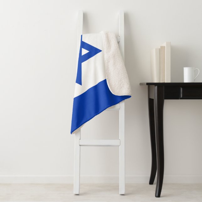 Israel-Flagge Sherpadecke (Beispiel)